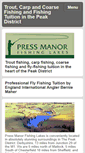 Mobile Screenshot of pressmanorfishinglakes.com
